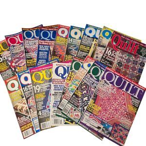 Lot Of 17 QUILT Quilting Magazines 90's 00's Vintage Spring Fall Winter Summer